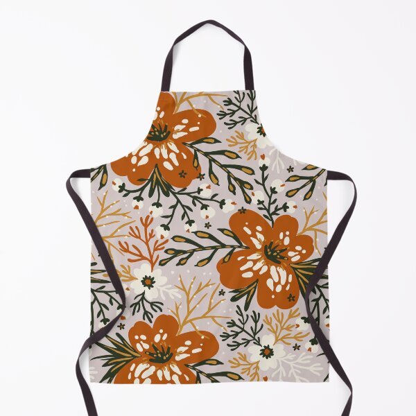 Item preview, Winter flower pattern designed and sold by AllPrintsAndArt.
