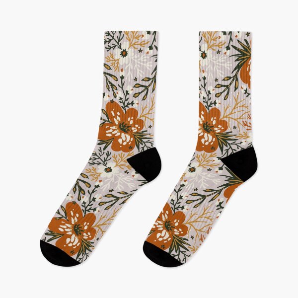 Item preview, Winter flower pattern  designed and sold by AllPrintsAndArt.