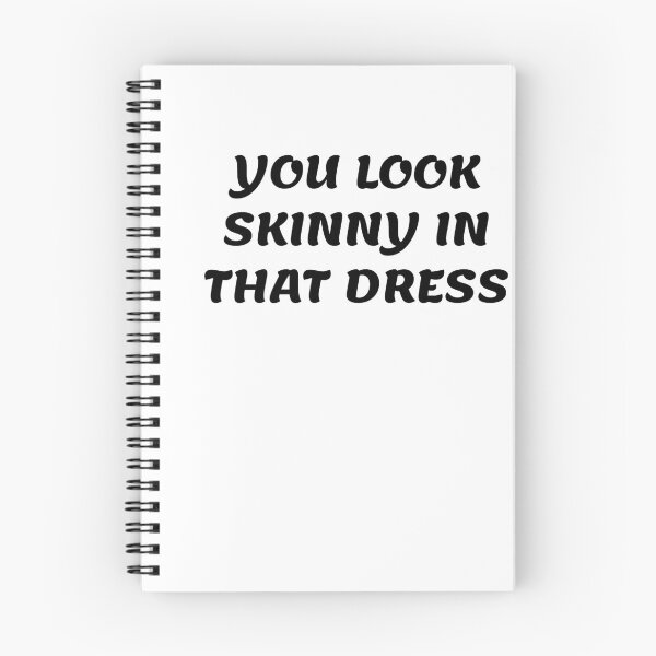 Item preview, White lie party - You look skinny in that dress designed and sold by amrmab.