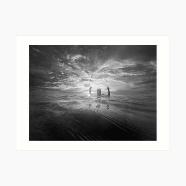 sunset gavs a f*** Art Print