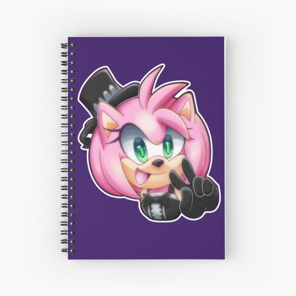 Amy Rose Sonic X - King Boom Boo Spiral Notebook for Sale by GhoulDust