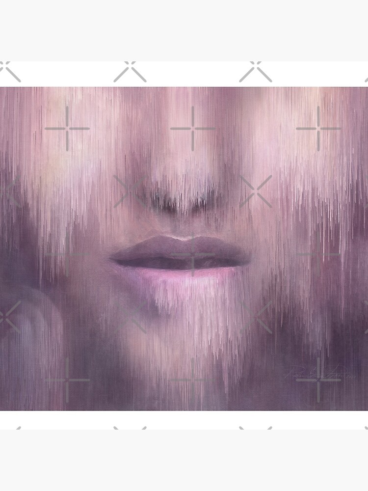 “Succumb” (tears, sadness, giving up) painting - “Smile” Fine Art series by CaraSonrisa