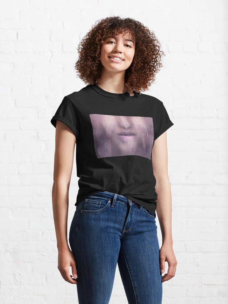 Alternate view of “Succumb” (tears, sadness, giving up) painting - “Smile” Fine Art series Classic T-Shirt