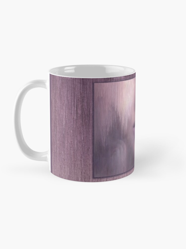 Alternate view of “Succumb” (tears, sadness, giving up) painting - “Smile” Fine Art series Mug