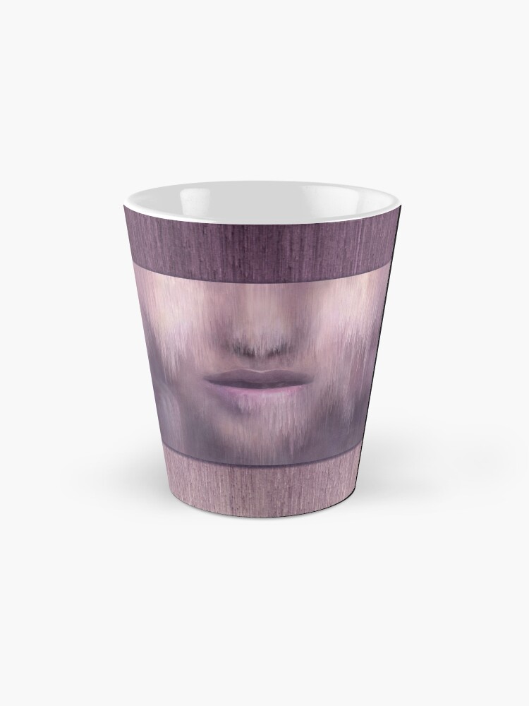 Alternate view of “Succumb” (tears, sadness, giving up) painting - “Smile” Fine Art series Mug