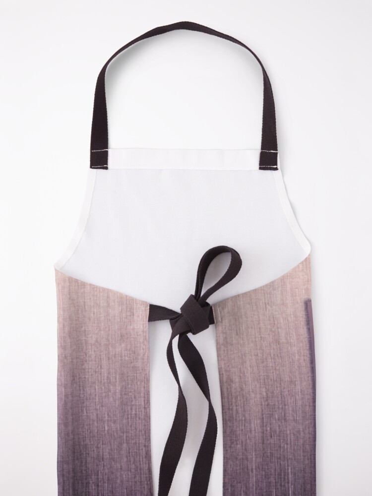 Alternate view of “Succumb” (tears, sadness, giving up) painting - “Smile” Fine Art series Apron
