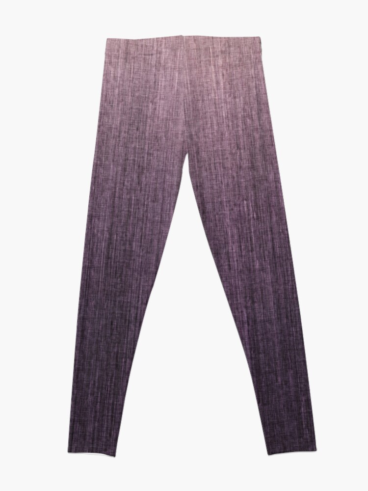 Alternate view of “Succumb” (tears, sadness, giving up) painting - “Smile” Fine Art series Leggings