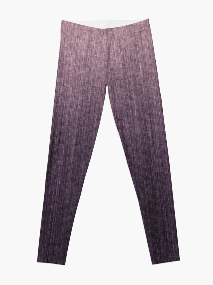 Alternate view of “Succumb” (tears, sadness, giving up) painting - “Smile” Fine Art series Leggings