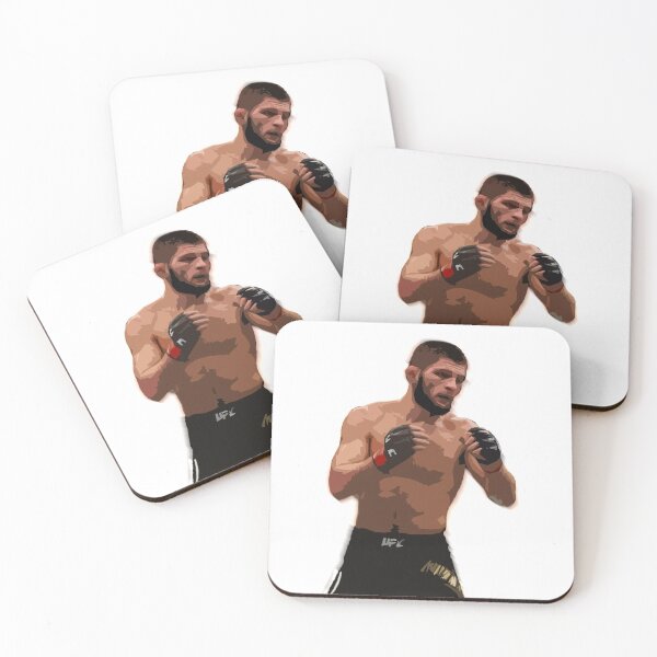 Item preview, Khabib Nurmagomedov Illustration designed and sold by rugbyhighlights.