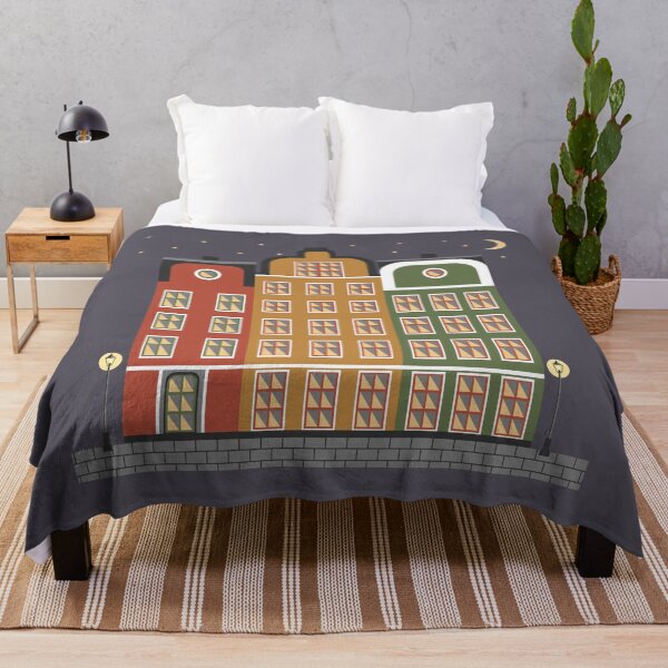 Item preview, Old city houses by night designed and sold by EngineerGoC.