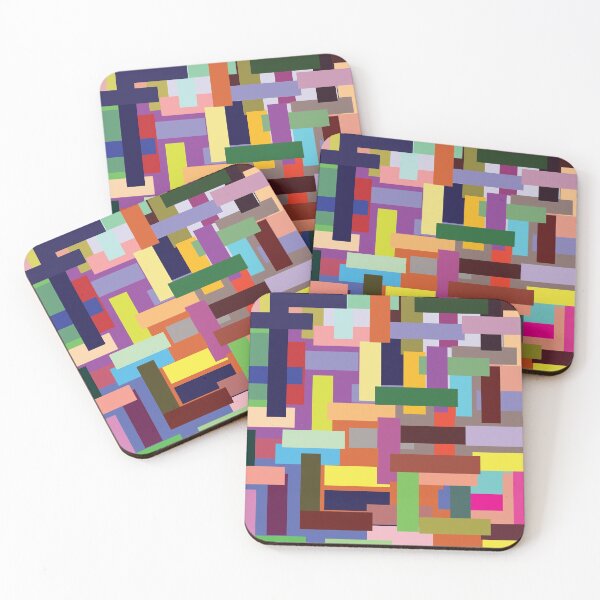 Item preview, Multi-Colored tiles designed and sold by TrulyRested.
