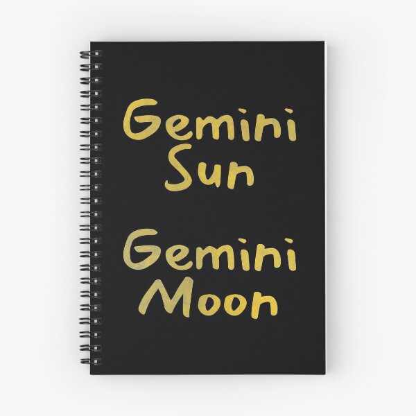 Item preview, Gemini Sun Gemini Moon Text designed and sold by leomooncreates.
