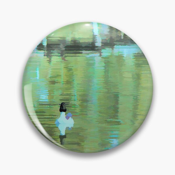 Item preview, Mated Mergansers illustration designed and sold by CanadianWild418.