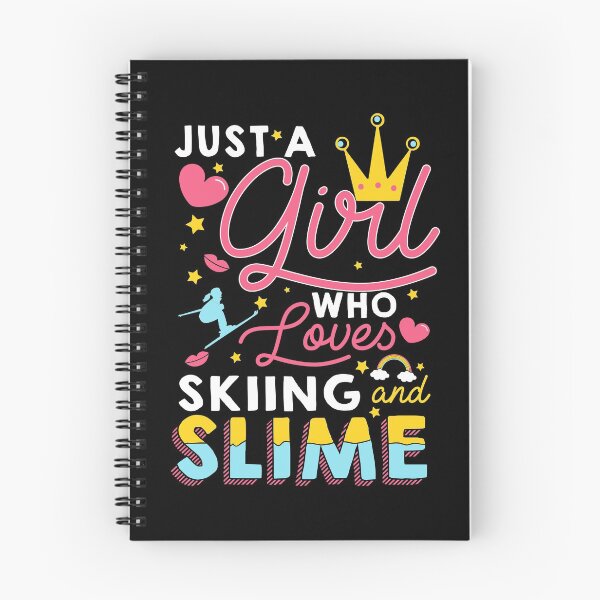 Item preview, Just A Girl Slime Who Loves Skiing And Slime Gift designed and sold by biNutz.