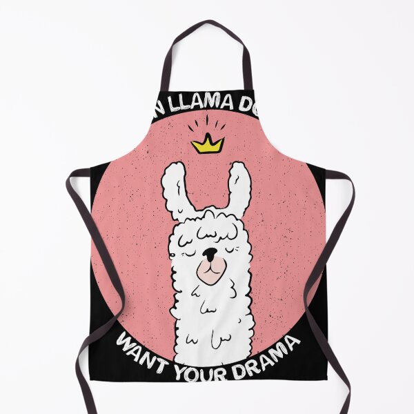 Item preview, QUEEN LLAMA DOESN'T WANT YOUR DRAMA designed and sold by SimoArte.