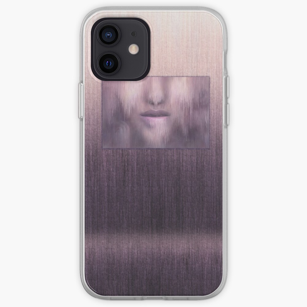 “Succumb” (tears, sadness, giving up) painting - “Smile” Fine Art series iPhone Case & Cover