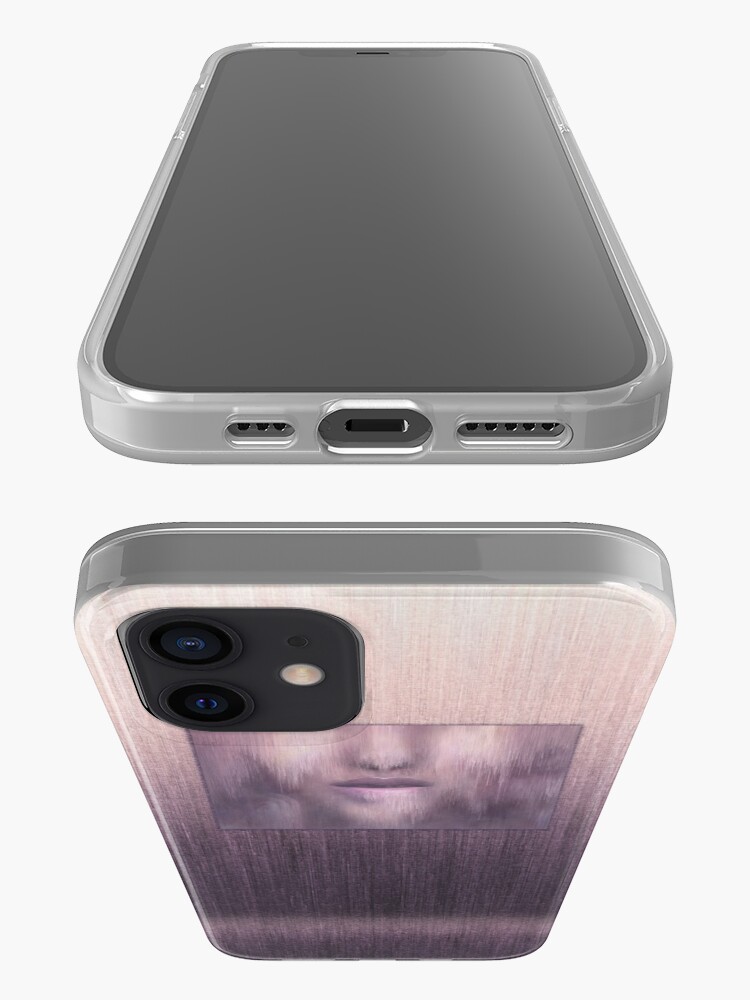 Alternate view of “Succumb” (tears, sadness, giving up) painting - “Smile” Fine Art series iPhone Case & Cover