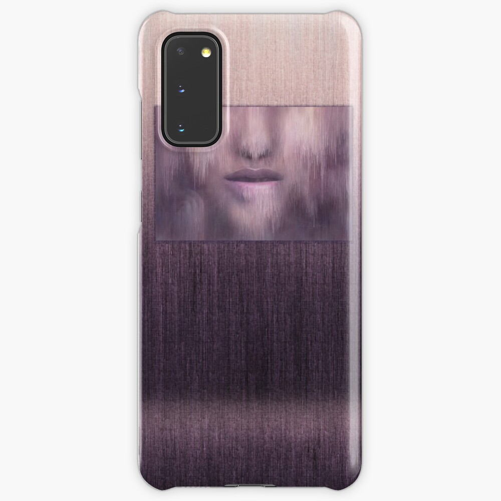“Succumb” (tears, sadness, giving up) painting - “Smile” Fine Art series Case & Skin for Samsung Galaxy