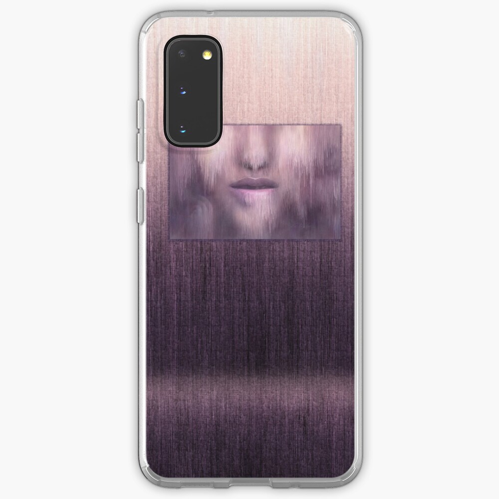 “Succumb” (tears, sadness, giving up) painting - “Smile” Fine Art series Case & Skin for Samsung Galaxy