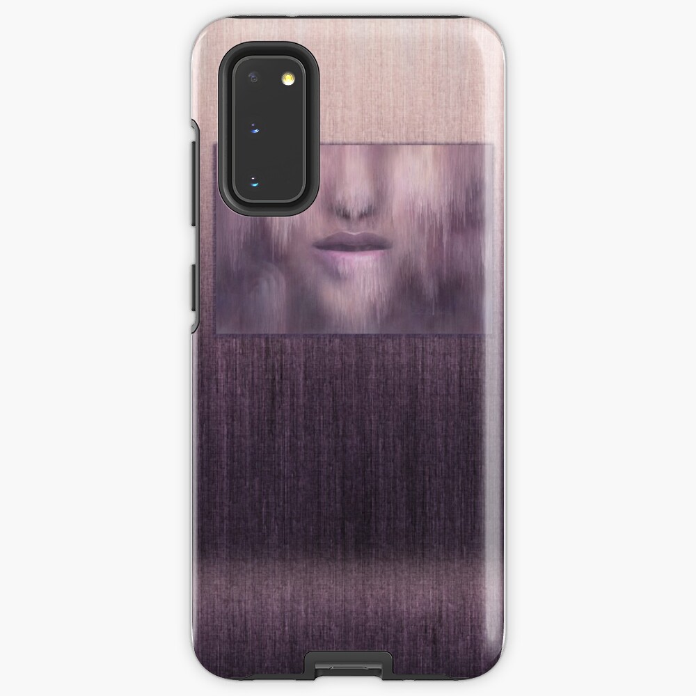 “Succumb” (tears, sadness, giving up) painting - “Smile” Fine Art series Case & Skin for Samsung Galaxy