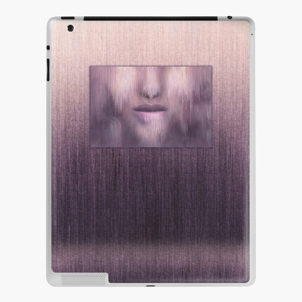 “Succumb” (tears, sadness, giving up) painting - “Smile” Fine Art series iPad Case & Skin