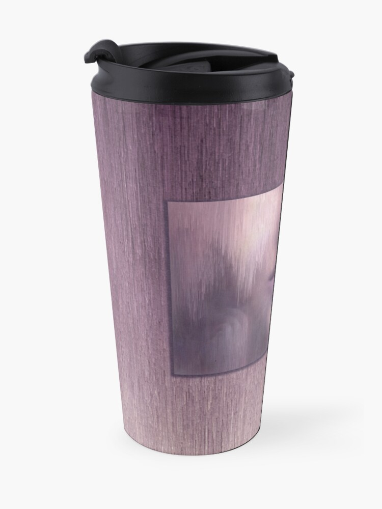 Alternate view of “Succumb” (tears, sadness, giving up) painting - “Smile” Fine Art series Travel Mug