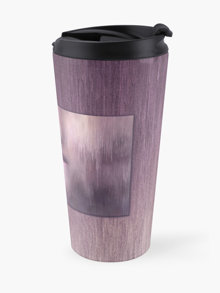 Alternate view of “Succumb” (tears, sadness, giving up) painting - “Smile” Fine Art series Travel Mug