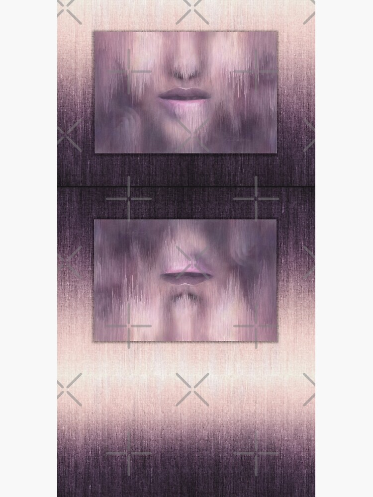 “Succumb” (tears, sadness, giving up) painting - “Smile” Fine Art series by CaraSonrisa