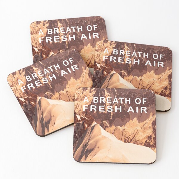 Item preview, Aesthetic Snowy Mountains A Breath Of Fresh Air  designed and sold by ExprezzDesigns.