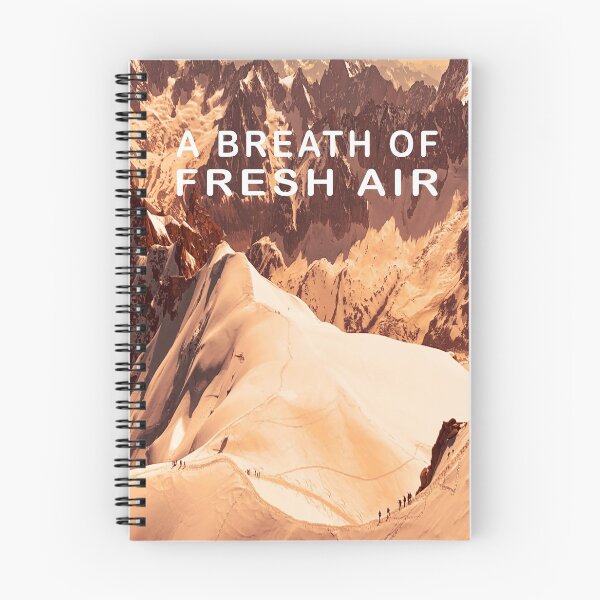 Item preview, Aesthetic Snowy Mountains A Breath Of Fresh Air  designed and sold by ExprezzDesigns.