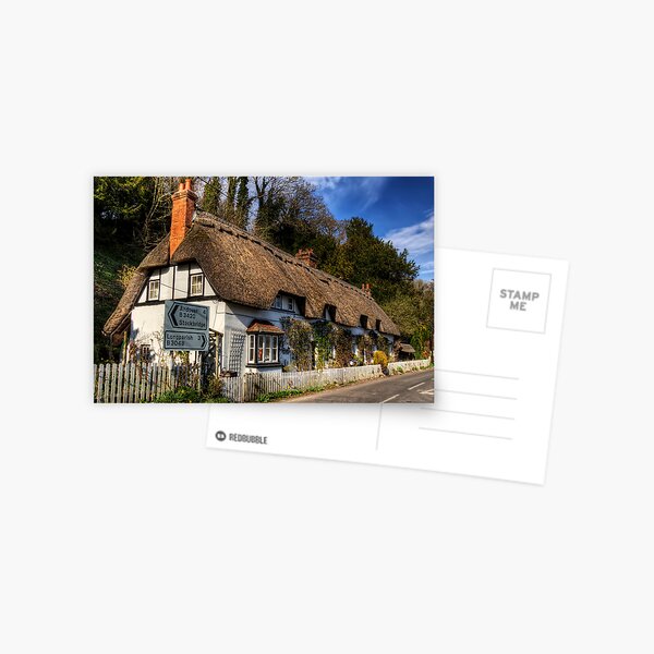 Shepards Cottage, Wherwell, Hampshire Postcard