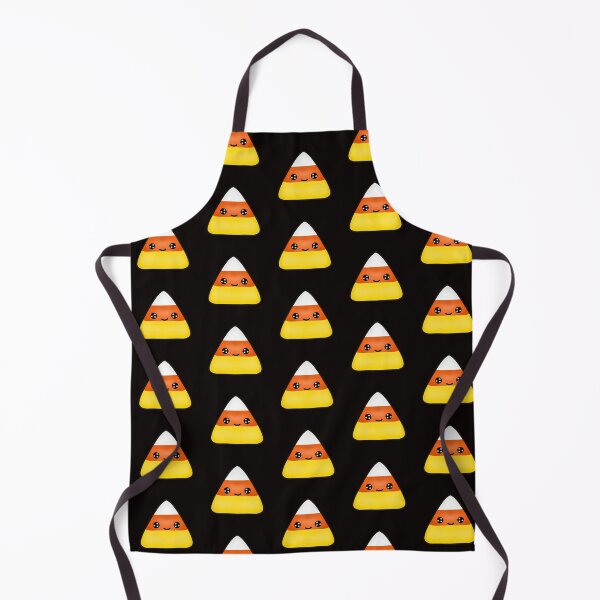 Item preview, Halloween Candy Corn Cute Drawing 3-Black Background designed and sold by Arthemeral.