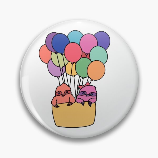 Item preview, Sloths in Air Balloon designed and sold by RachaelManto.