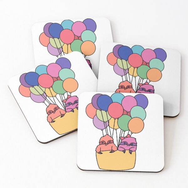 Item preview, Sloths in Air Balloon designed and sold by RachaelManto.