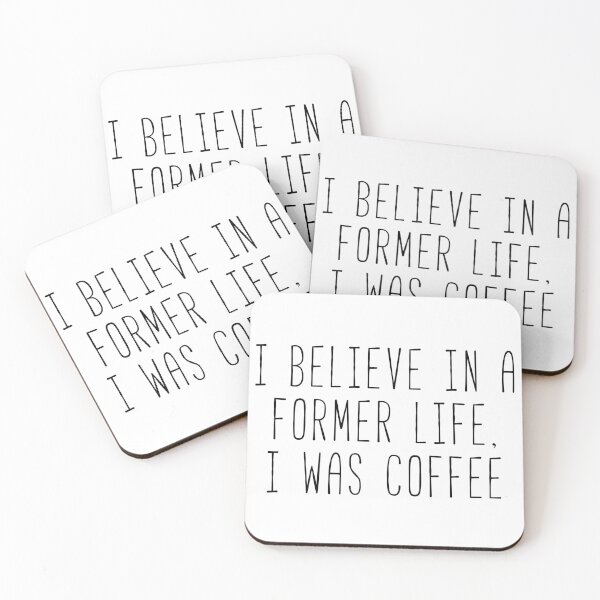 Item preview, In A Former Life I Was Coffee designed and sold by Sunny Collections.