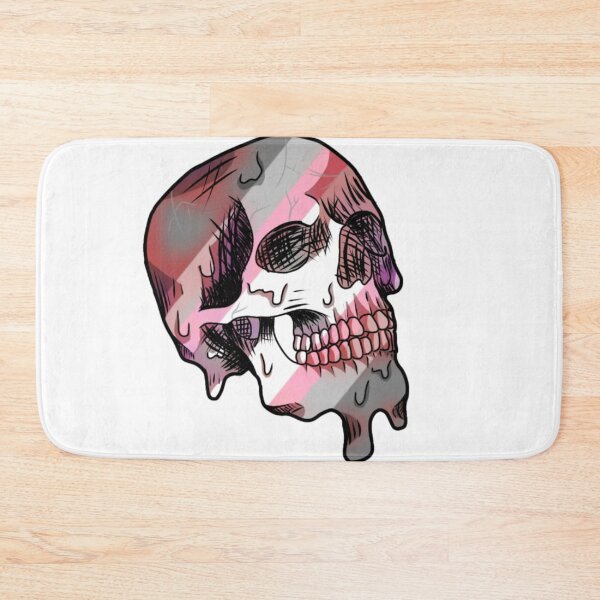 Item preview, Demigirl melting skull  designed and sold by lmnopcreations.