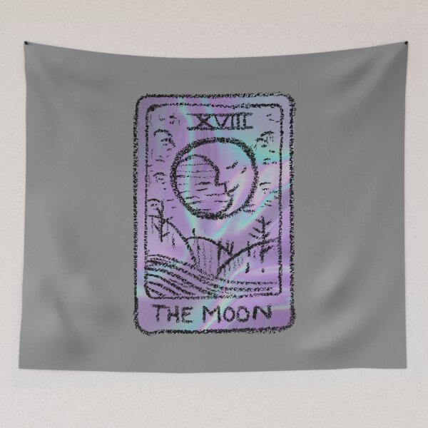 Item preview, Psychedelic Moon Tarot  designed and sold by cdmarchant.