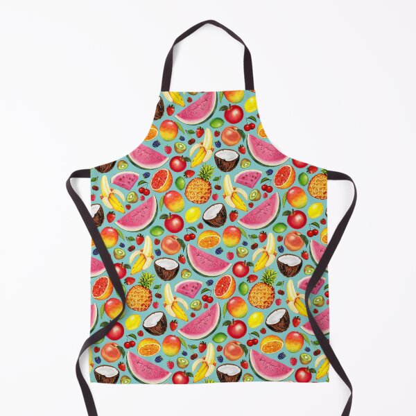 Item preview, Fruit Pattern - Blue designed and sold by Kelly Gilleran.