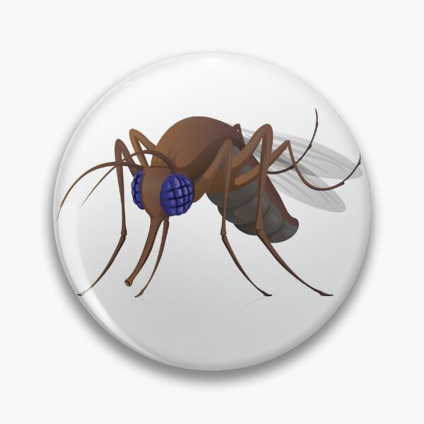 Item preview, Mosquito side Stilt mosquitoes fly mascot. Ideal for informational and institutional related sanitation and care designed and sold by LucianoCosmo.