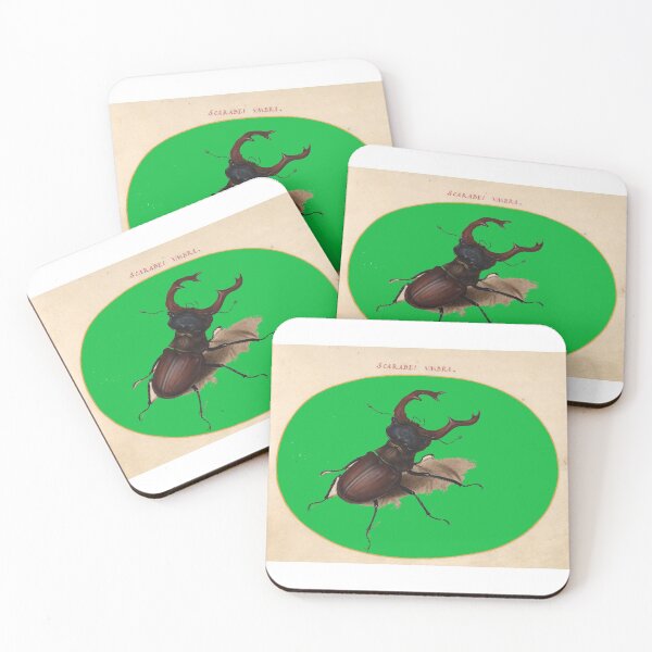 Item preview,  Stag Beetle Green designed and sold by MUZA9.
