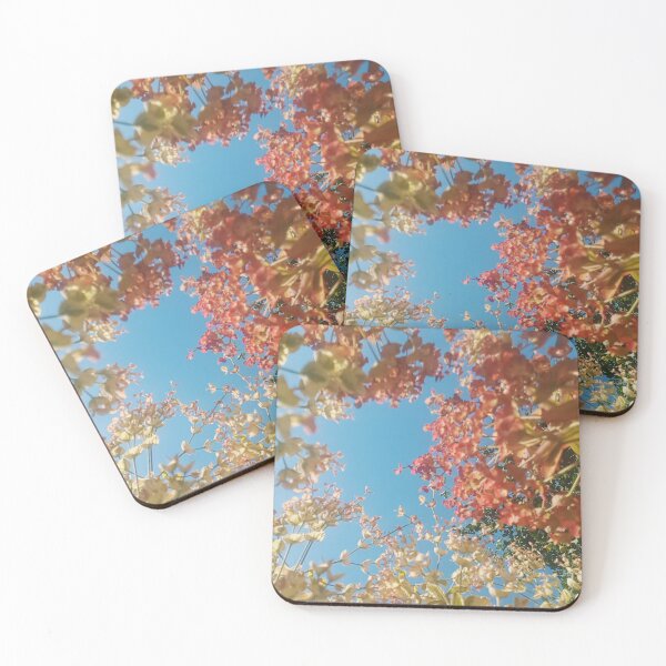 Item preview, pastel flowers blue sky designed and sold by NelBo.