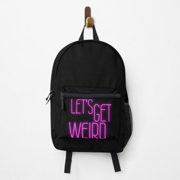 Item preview, Let's Get Weird Neon Sign designed and sold by m95sim.