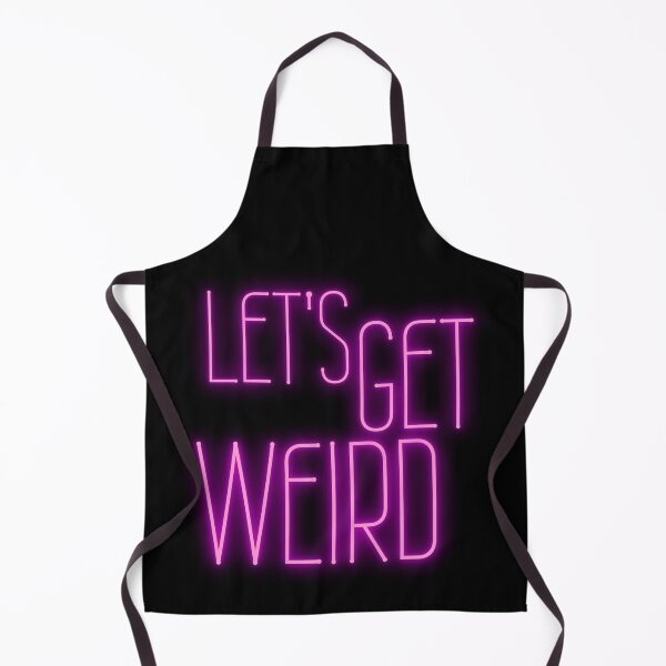 Item preview, Let's Get Weird Neon Sign designed and sold by m95sim.