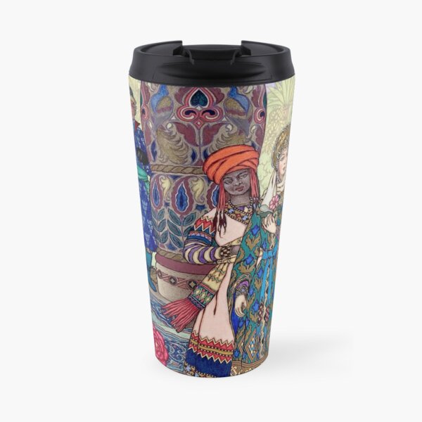 Ivan Sees the Fair Elena Boris Zvorykin Travel Mug