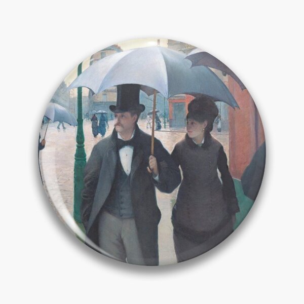 Item preview, Umbrellas in the rain by Gustave Caillebotte designed and sold by Vintage Designs +.
