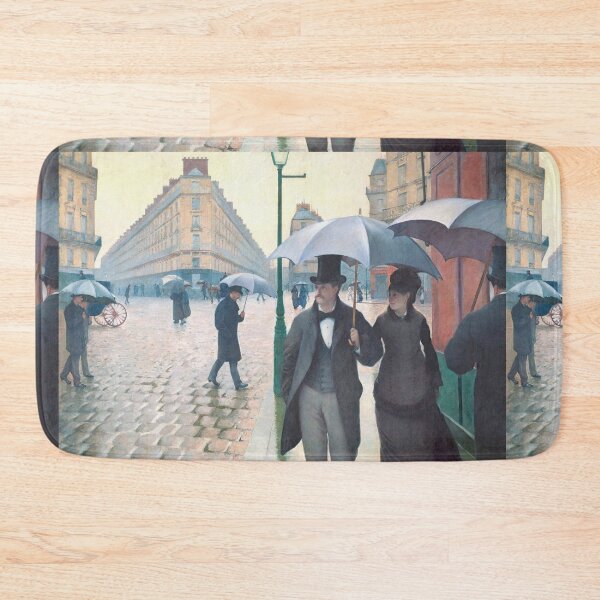Item preview, Umbrellas in the rain by Gustave Caillebotte designed and sold by Vintage Designs +.