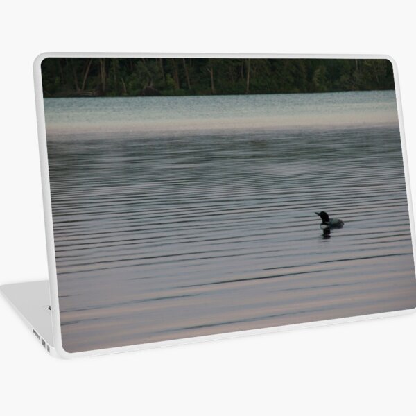 Loon on the Lake Laptop Skin