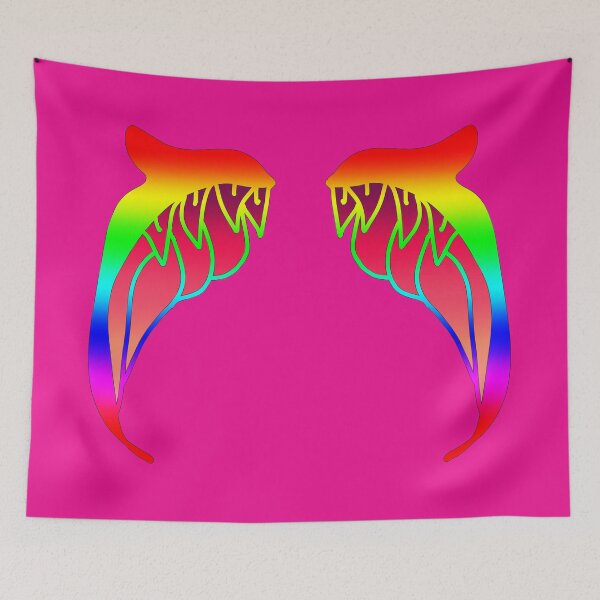 Item preview, Faerie Wings you can wear!!!! (Rainbow Sunset) designed and sold by foxandtigersden.