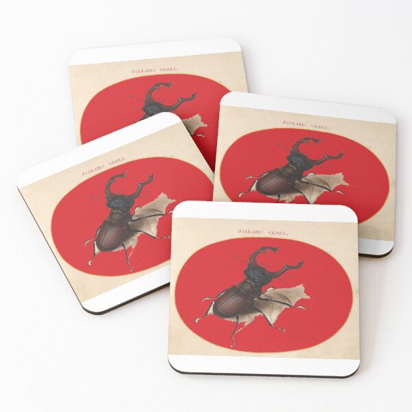 Item preview, Stag Beetle Red designed and sold by MUZA9.