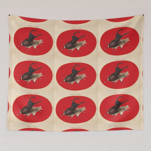 Item preview, Stag Beetle Red designed and sold by MUZA9.